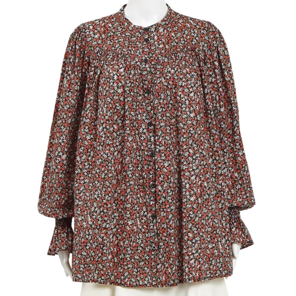 Steele floral long sleeve top